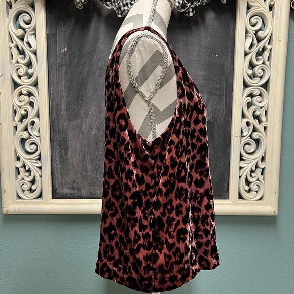 J. Crew Pink and Black Leopard Print Camisole - Picture 3 of 8